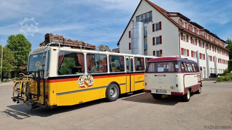 Bus VOLVO Party Gaudi Bus Ex Schweizer Postbus Lauber Aufb