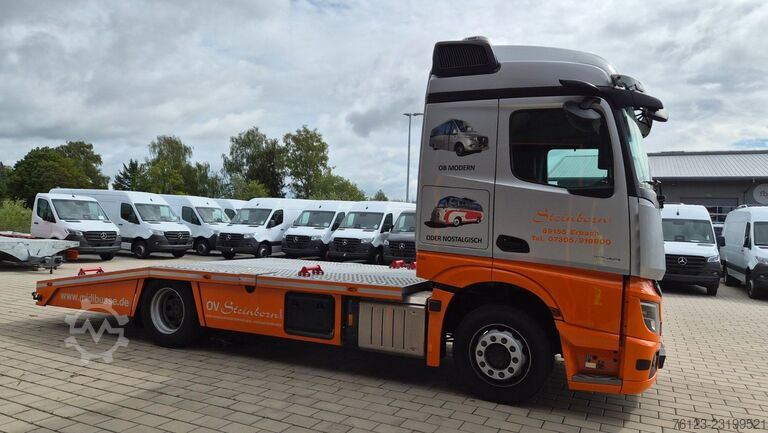 Autotransporter LKW MERCEDES-BENZ Actros 18.400 Flachzug Fahraufträge auf Wunsch