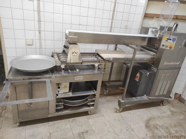 Dough line: pinsa, lavash, ciabatta Bertuetti 