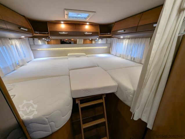 Teilintegriertes Wohnmobil CARTHAGO C-Tourer T 143 "Tankflaschen"auf autark getrimmt