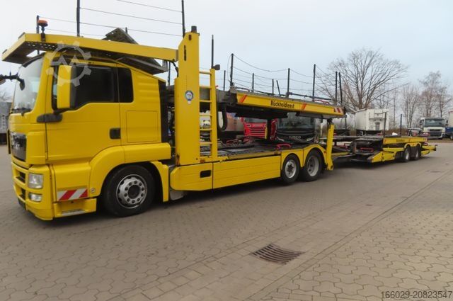 Autotransporter LKW MAN TGS 18.400 Autotransporter Komplettgespann