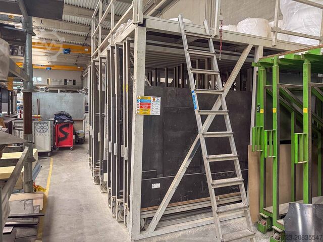 Glass storing system FGL FGL-V-5000-E80/20-2