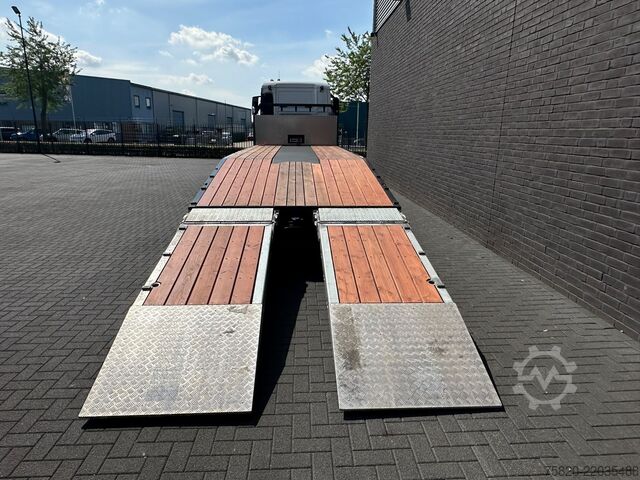 Car carrier van MAN TGS 35.520 8X2 OPRIJWAGEN/MACHINE TRANSPORTER/P...