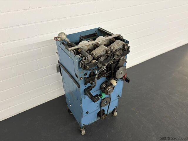 Wohlenberg Master 6501 EVA-hotmelt spine gluing unit (1995) Wohlenberg EVA-hotmelt spine gluing unit