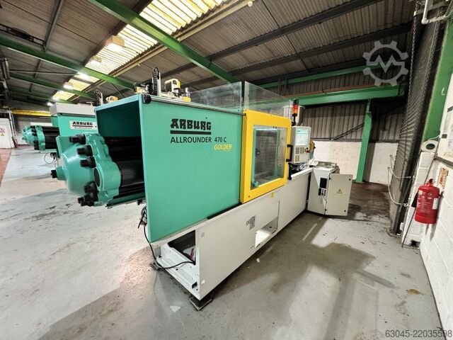 RESERVED: Arburg 470 C 1500-400 (working hours: 33.165!) Arburg 470 C 1500-400
