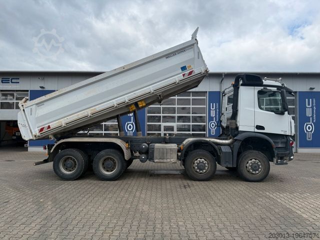 Tipper truck MERCEDES-BENZ Meiler Dreiseitenkipper Bordmatik
