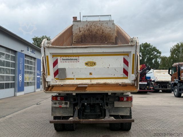 Tipper truck MERCEDES-BENZ Meiler Dreiseitenkipper Bordmatik