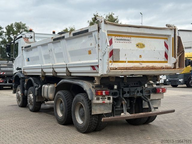 Tipper truck MERCEDES-BENZ Meiler Dreiseitenkipper Bordmatik
