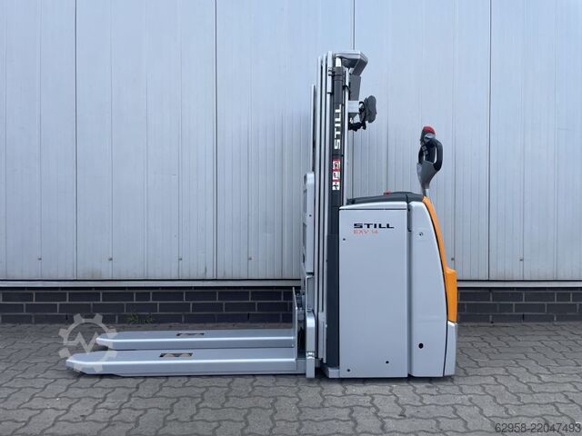 High Lift stacker Still EXV14 | Nur 136 Bst. | Wiegesystem RAVAS