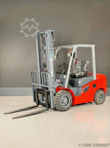 Diesel front loader Heli CPCD25-G3 - Diesel 2,5t 6m Triplex KUBOTA Garantie