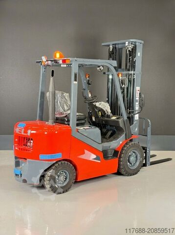 Diesel front loader Heli CPCD35-H3 - Diesel 3,5t 6m Triplex KUBOTA Garantie