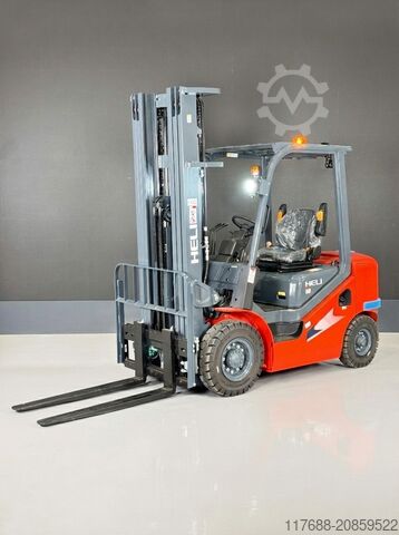 Diesel-Frontstapler Heli CPCD35-H3-Diesel 3,5t 5,4m Triplex KUBOTA Garantie