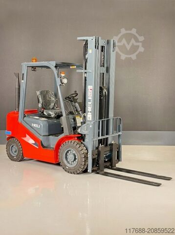 Diesel-Frontstapler Heli CPCD35-H3-Diesel 3,5t 5,4m Triplex KUBOTA Garantie