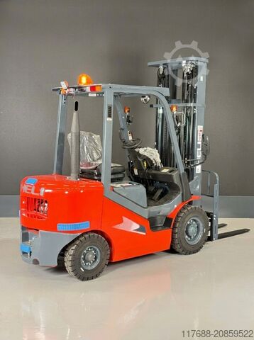 Diesel-Frontstapler Heli CPCD35-H3-Diesel 3,5t 5,4m Triplex KUBOTA Garantie