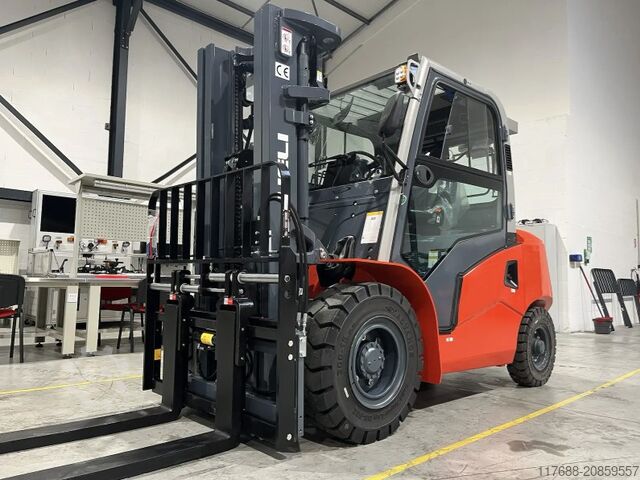 Diesel front loader Heli CPCD50- G3-5t - 4,7m Hub Triplex - Kabine Garantie