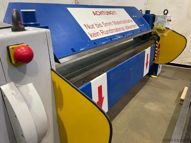 Schwenkbiegemaschine, Abkantbank, Blechbiegemaschine, Biegebank HM KSM-5 / 2500