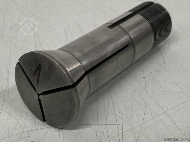 Collet set with 31 pieces of draw-in collets, draw-in collets with drawbar, collet chuck, collet acc BOLEY - LEINEN - SCHAUBLIN - WEILER 367E K28 DIN 6341