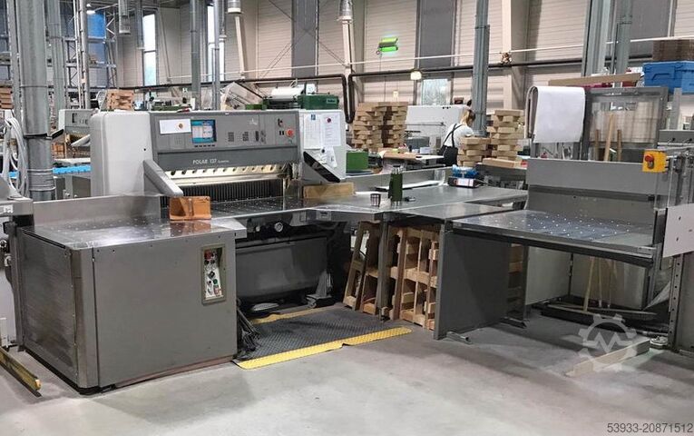 Paper cutting machine Polar 137 ED-AT