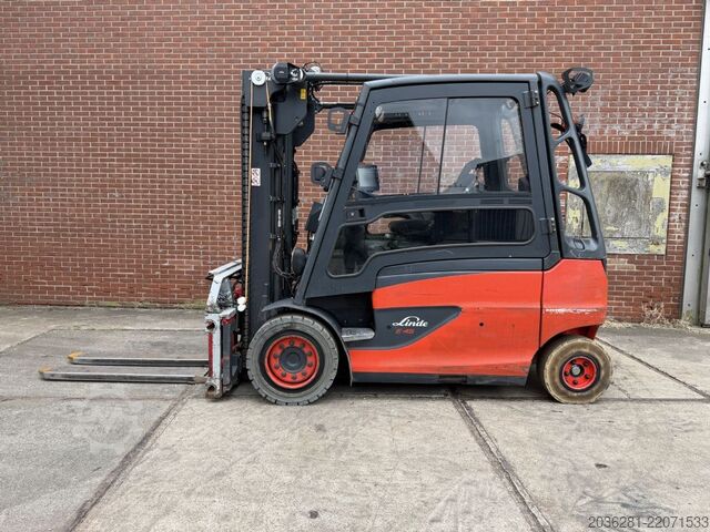 Electric 4-wheel forklift Linde E45HL-01/600