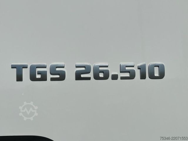 Three-sided tipper truck MAN TGS/26.510/6x4 BL/Bordmatik/Retarder/90to/82 tkm