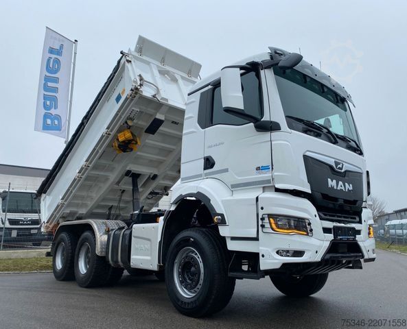 Tipper truck MAN TGS/26.510/6x4 BL/Bordmatik/Retarder/90to/82 tkm