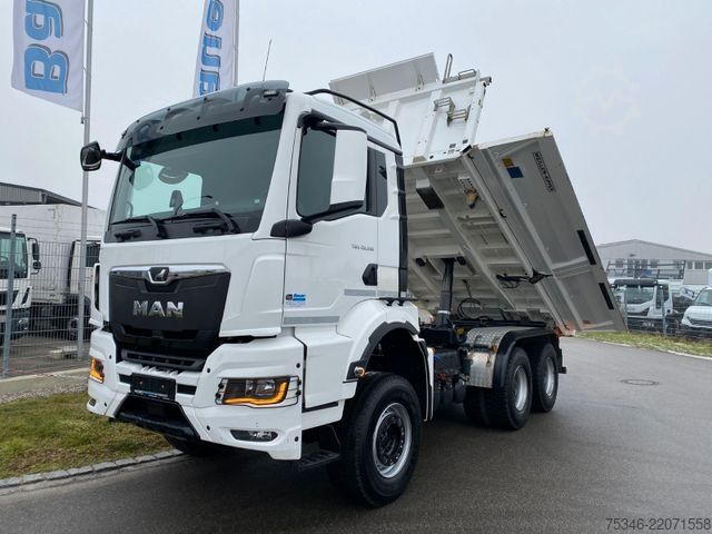 Tipper truck MAN TGS/26.510/6x4 BL/Bordmatik/Retarder/90to/82 tkm