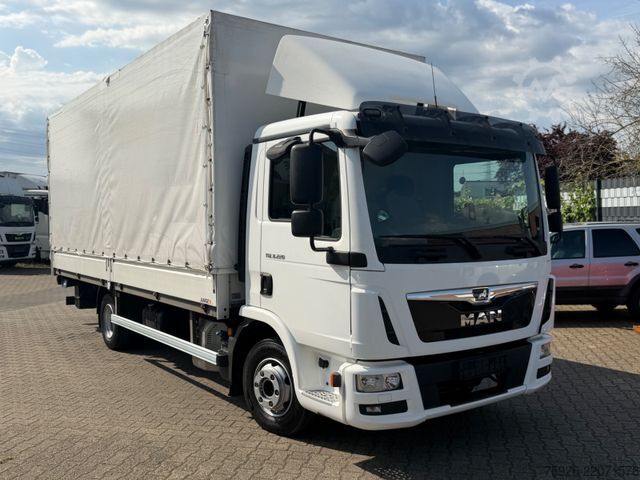 Curtain sider van MAN TGL 8.220 Automatik*Klima*LBW*6M Pritsche *