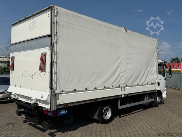 Curtain sider van MAN TGL 8.220 Automatik*Klima*LBW*6M Pritsche *