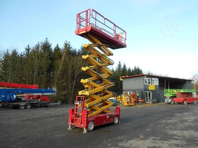 Scherenhebebühne PB Lift PBS171-12ES Schmal mit Stützen