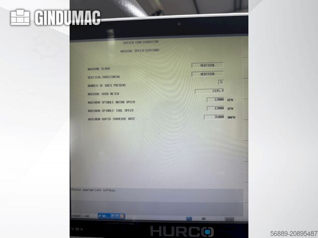 Universal-Bearbeitungszentrum Hurco VMX 42 SRTi