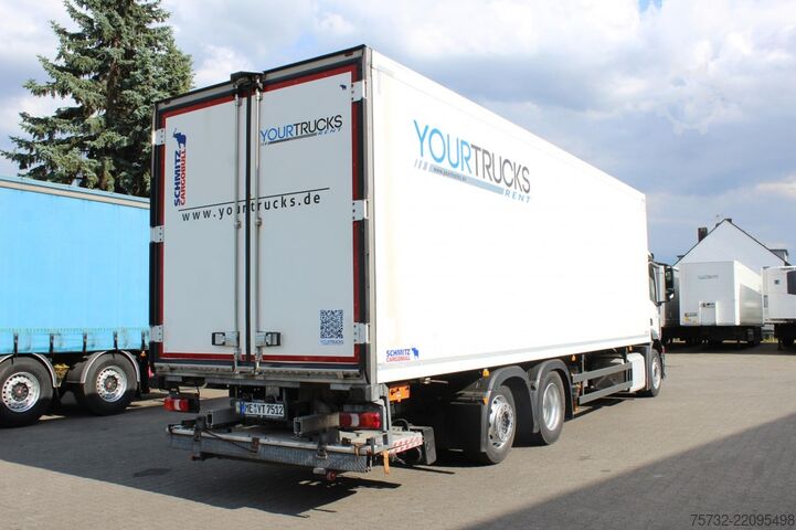Kühlkoffer-LKW Mercedes-Benz Actros 2632 E6 TK T1200R Spectrum RENT MIETE