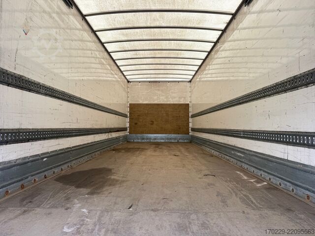 Truck with flatbed and tail lift Iveco eurocargo 160-250