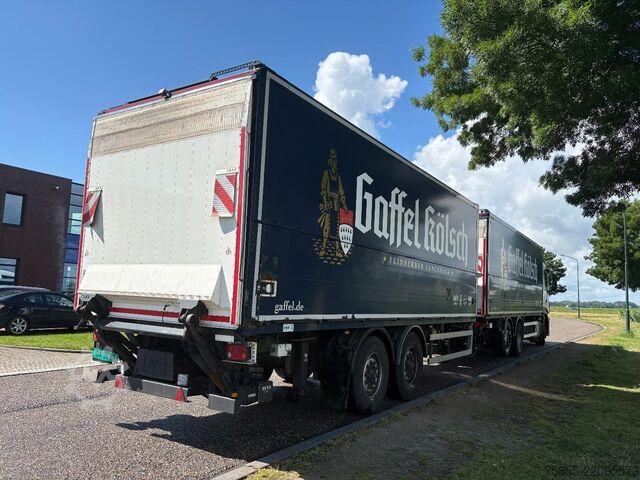 Box body WEB Trailer ZPRASQ 18 GETRÄNKE / BPW / DISC / LOADING LIFT