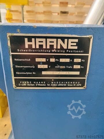 Turntable Positioner Franz Haane HTV-S-6x490-2