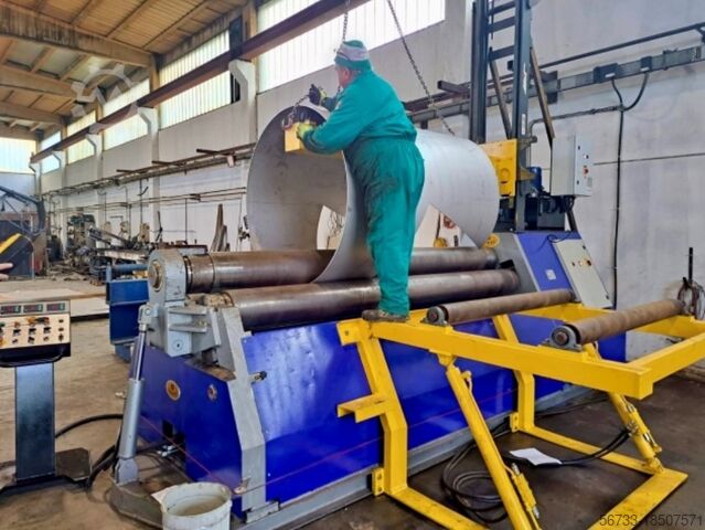 Hydr. Vierwalzen-Rundbiegemaschine SERGI 3100 x 12/10 mm