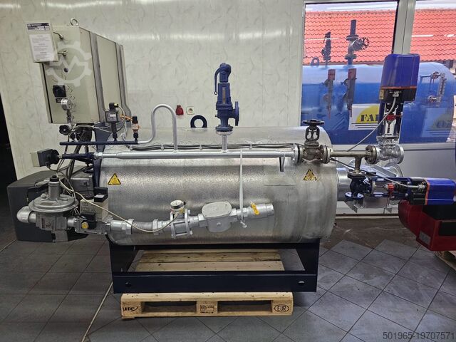 Steam generator LOOS 16 bar oil burner LOOS 600