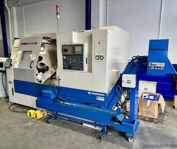 CNC turning and milling center DOOSAN Puma 2000SY