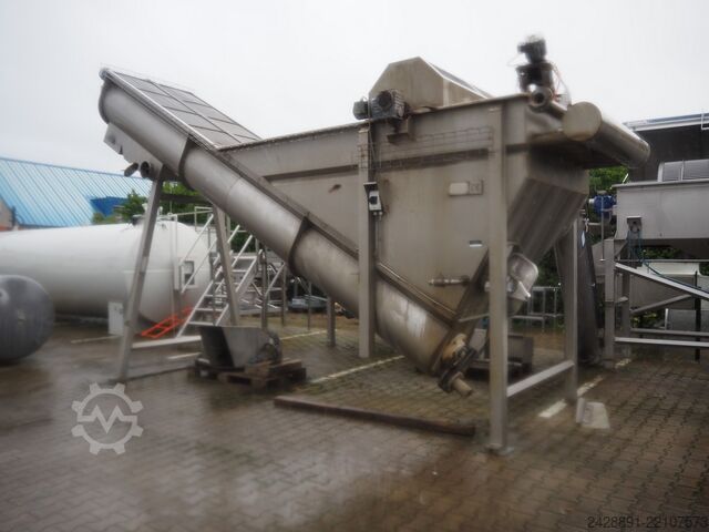Double screw feeder with hopper KIREMKO BRSET660