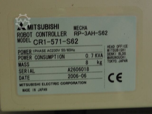 Programmable industrial robot Mitsubishi RP-3AH