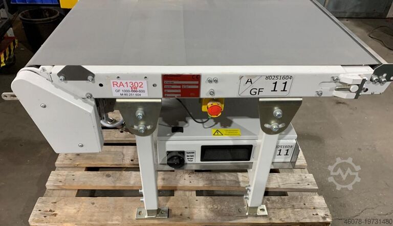 Belt conveyor belt conveyor belt Kannegiesser GF 1000-680-600