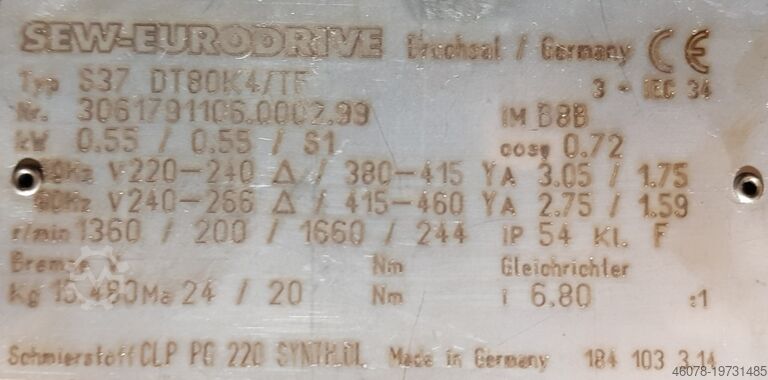 Gurtförderer Gurtband Förderband optional... Transnorm 820-600-500