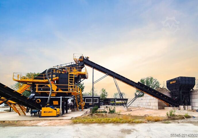 Crushing equipment / crushing plant FABO Crushing Plant Stationary Crushing Plant 150-200 TPH