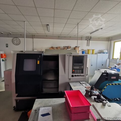 Cnc lathe with C axis and live tool tur. Spinner TC600 65MC