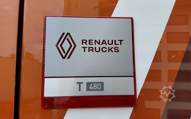 Standard-SZM Renault T480 SLEEPERCAB 4x2 - 13 LITER - EURO 6 - MIRRO...