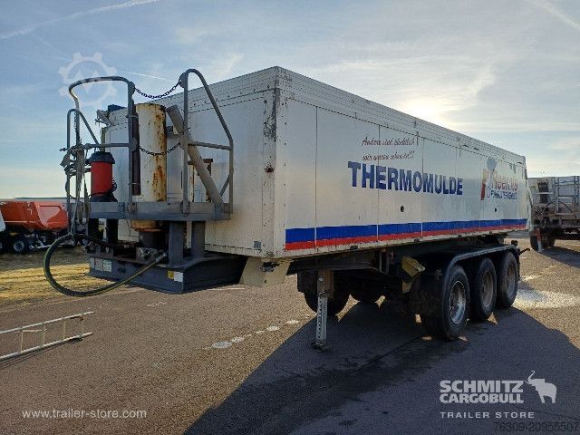 Tipper semitrailer Meierling Kipper Alukastenmulde Thermomulde 19m³