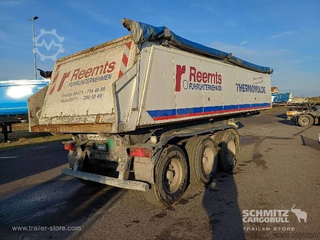 Tipper semitrailer Meierling Kipper Alukastenmulde Thermomulde 19m³
