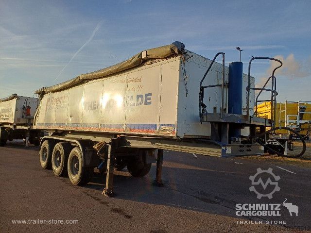Tipper semitrailer Meierling Kipper Alukastenmulde Thermomulde 19m³