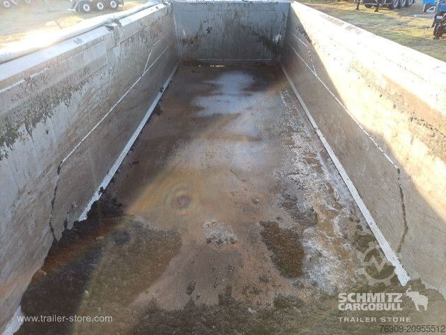 Tipper semitrailer Meierling Kipper Alukastenmulde Thermomulde 19m³