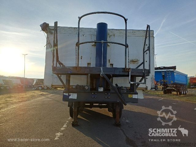 Tipper semitrailer Meierling Kipper Alukastenmulde Thermomulde 19m³