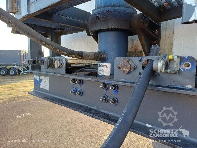 Tipper semitrailer Meierling Kipper Alukastenmulde Thermomulde 19m³